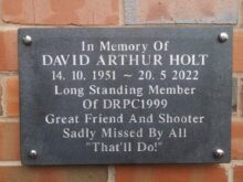 Dave Holt Memorial